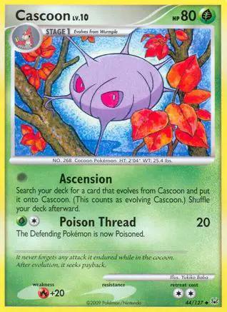 Cascoon 044/127 - Platinum Reverse Holofoil