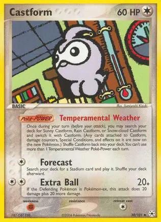 Castform 030/101 - Hidden Legends