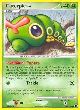 Caterpie 063/106 - Great Encounters Reverse Holofoil