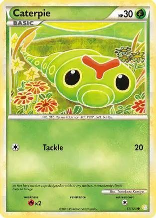 Caterpie 057/123 - HeartGold SoulSilver
