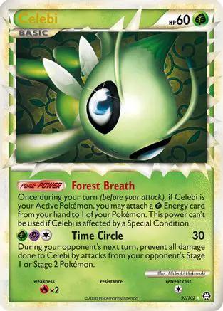 Celebi (Prime) 092/102 - Triumphant Holofoil