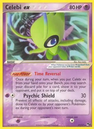Celebi ex (Non-Holo) 017/17 - POP Series 2