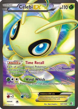Celebi EX (Full Art) 141/149 - Boundaries Crossed Holofoil