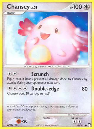 Chansey 076/123 - Mysterious Treasures