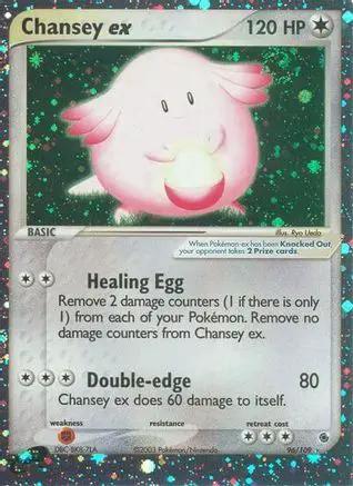 Chansey ex 096/109 - Ruby and Sapphire Holofoil