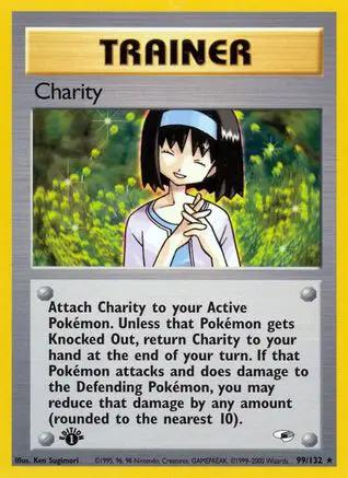 Charity 099/132 - Gym Heroes 1st Edition