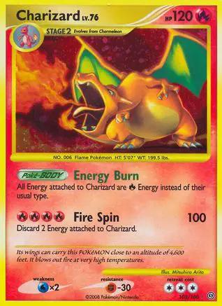 Charizard 103/100 - Stormfront Holofoil