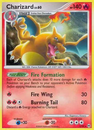 Charizard 001/99 - Arceus Holofoil