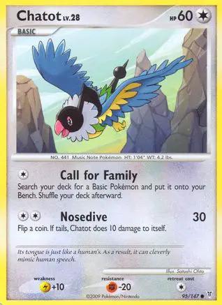 Chatot 095/147 - Supreme Victors Reverse Holofoil