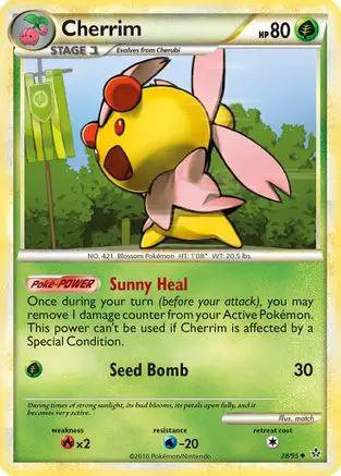 Cherrim 028/95 - Unleashed Reverse Holofoil