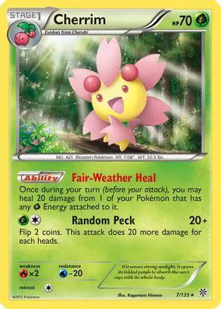 Cherrim 007/135 - Plasma Storm Reverse Holofoil