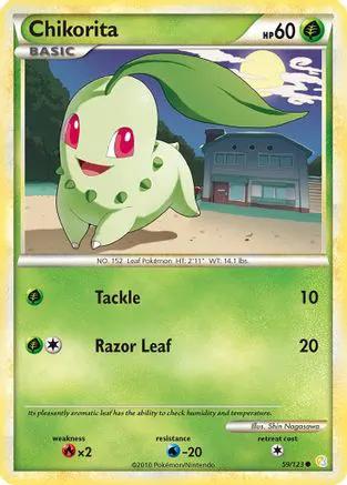 Chikorita 059/123 - HeartGold SoulSilver