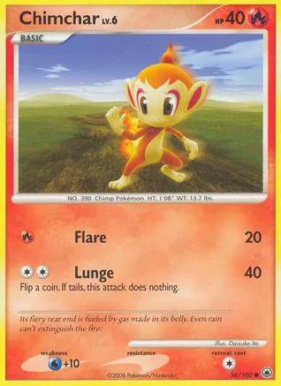 Chimchar 056/100 - Majestic Dawn