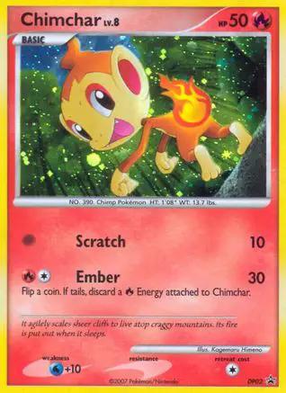 Chimchar DP02/56 - Diamond and Pearl Promos Holofoil