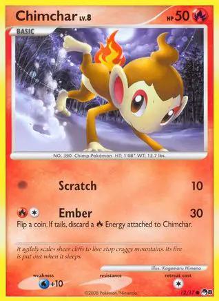 Chimchar 012/17 - POP Series 8 Reverse Holofoil