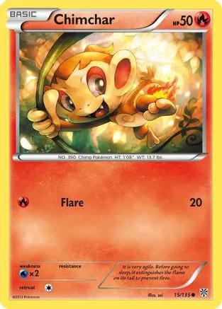 Chimchar 015/135 - Plasma Storm Reverse Holofoil