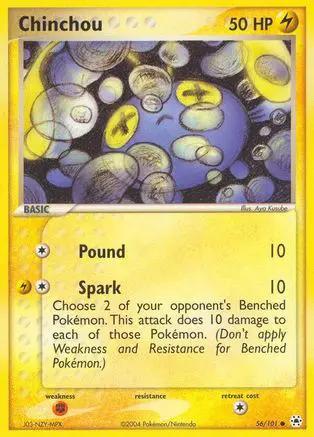 Chinchou 056/101 - Hidden Legends