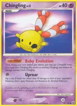 Chingling 058/100 - Majestic Dawn Reverse Holofoil