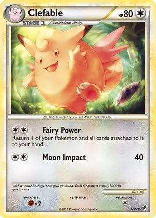 Clefable 001/95 - Call of Legends Holofoil