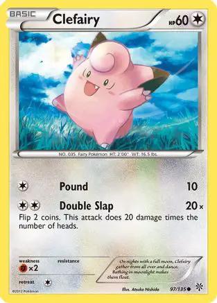 Clefairy 097/135 - Plasma Storm Reverse Holofoil