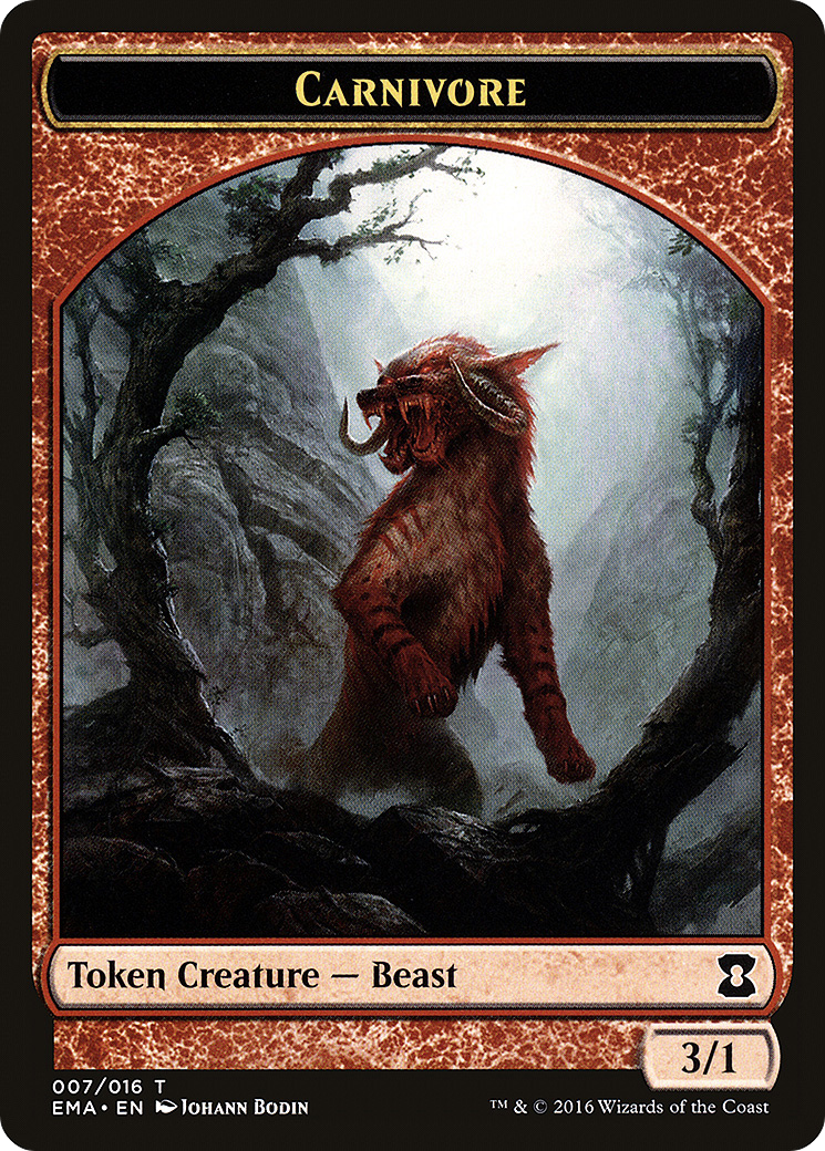 Carnivore (EMA-007) - Eternal Masters Tokens