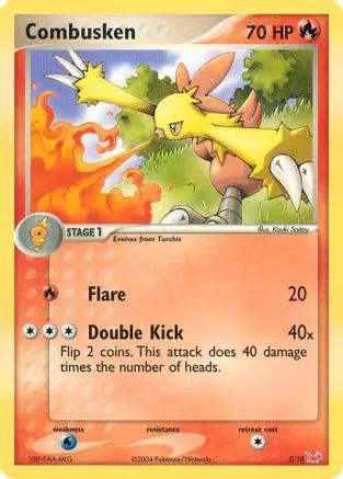 Combusken 002/10 - EX Trainer Kit 1 Latias & Latios