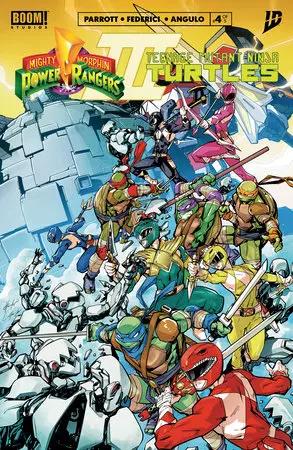 Mighty Morphin Power Rangers Teenage Mutant Ninja Turtles Iii #4 B Hendry Prasetya (01/21/2026) Boom