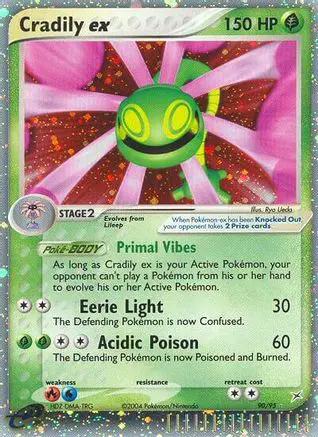 Cradily ex 090/95 - Team Magma vs Team Aqua Holofoil