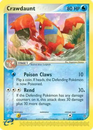 Crawdaunt 013/97 - Dragon Reverse Holofoil