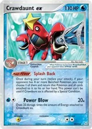 Crawdaunt ex 099/110 - Holon Phantoms Holofoil
