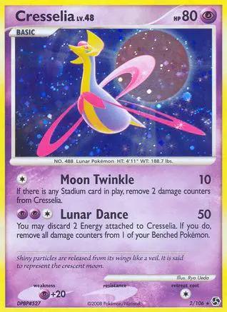 Cresselia 002/106 - Great Encounters Reverse Holofoil