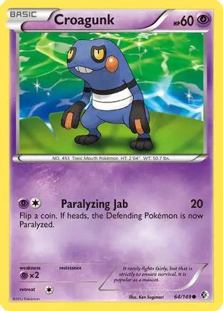 Croagunk 064/149 - Boundaries Crossed Reverse Holofoil