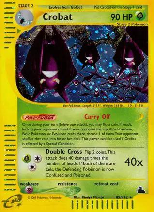 Crobat 0H5/144 - Skyridge Holofoil