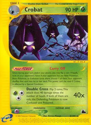 Crobat 006/144 - Skyridge Reverse Holofoil