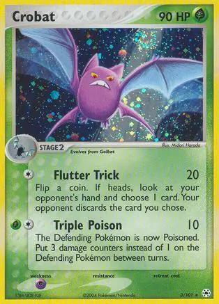 Crobat 003/101 - Hidden Legends Reverse Holofoil
