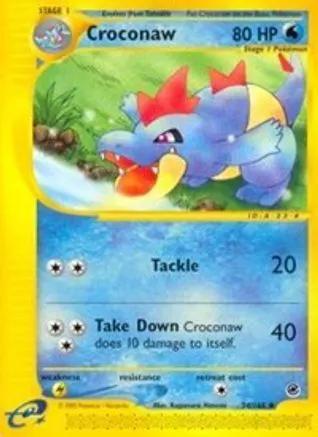 Croconaw 074/165 - Expedition Reverse Holofoil