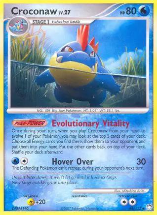 Croconaw 044/123 - Mysterious Treasures Reverse Holofoil