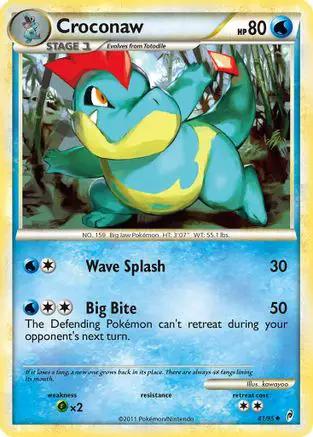 Croconaw 041/95 - Call of Legends Reverse Holofoil
