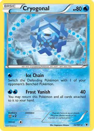 Cryogonal 033/101 - Noble Victories Reverse Holofoil