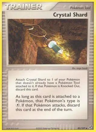 Crystal Shard 085/107 - Deoxys Reverse Holofoil