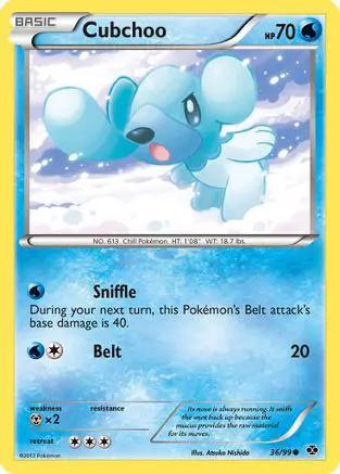 Cubchoo 036/99 - Next Destinies Reverse Holofoil
