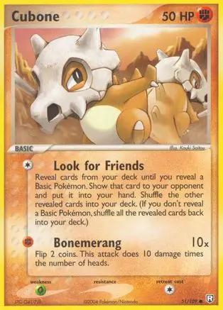 Cubone 051/109 - Team Rocket Returns