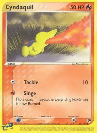 Cyndaquil 059/100 - Sandstorm Reverse Holofoil