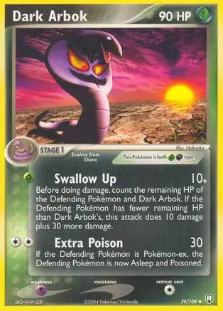 Dark Arbok 029/109 - Team Rocket Returns