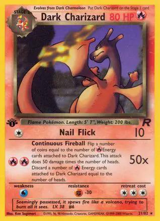 Dark Charizard 021/82 - Team Rocket 1st Edition