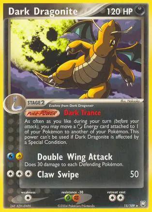 Dark Dragonite 015/109 - Team Rocket Returns Reverse Holofoil