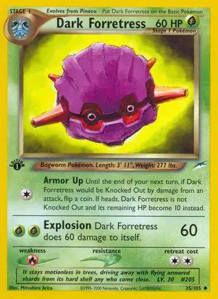 Dark Forretress 035/105 - Neo Destiny 1st Edition