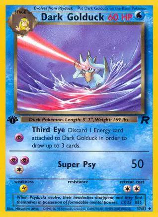 Dark Golduck 037/82 - Team Rocket 1st Edition