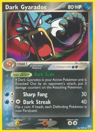 Dark Gyarados 036/109 - Team Rocket Returns Reverse Holofoil