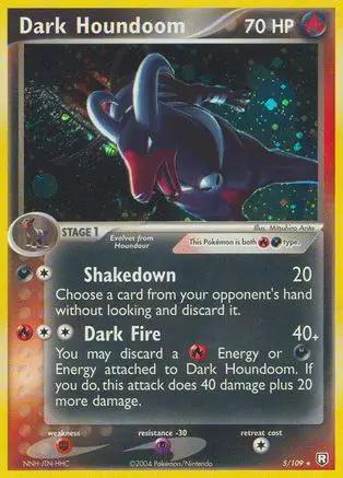 Dark Houndoom 005/109 - Team Rocket Returns Reverse Holofoil